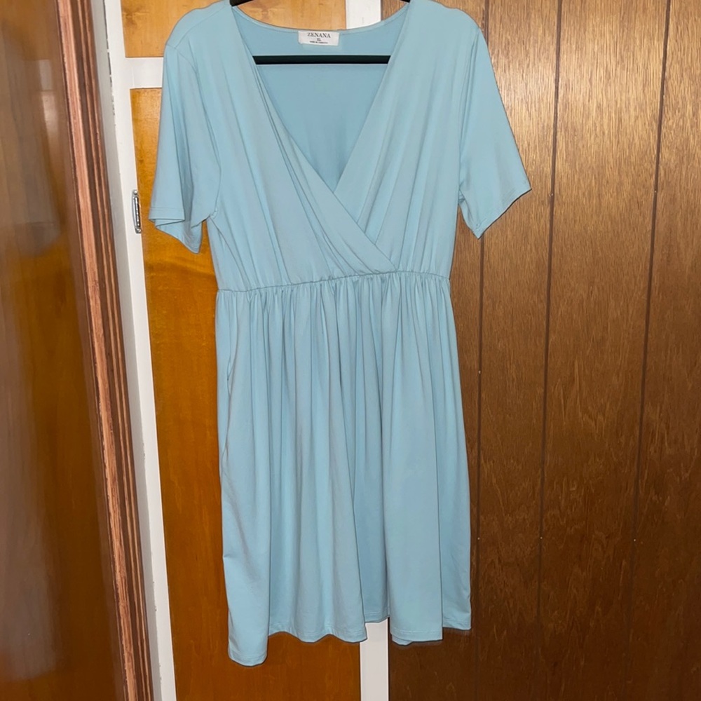 Brand new without tags, dress with pockets. Zenana brand. Size XL